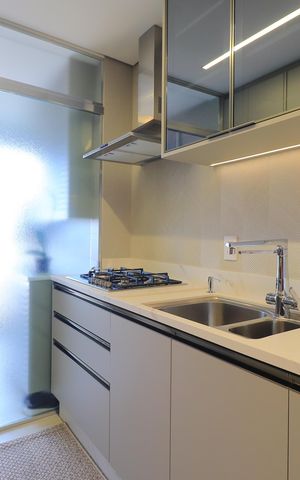 Apartamento à venda com 65m², 1 quarto e 1 vagaCozinha