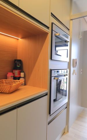 Apartamento à venda com 65m², 1 quarto e 1 vagaCozinha