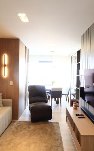 Apartamento à venda com 65m², 1 quarto e 1 vagaSala