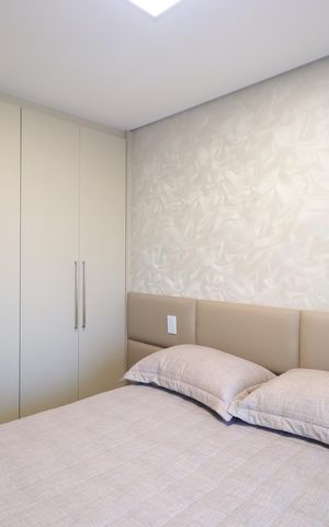 Apartamento à venda com 65m², 1 quarto e 1 vagaQuarto Suíte