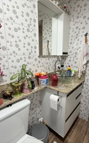 Apartamento para alugar com 52m², 2 quartos e 1 vaga Apartamento para alugar com 52m², 2 quartos e 1 vagaBanheiro