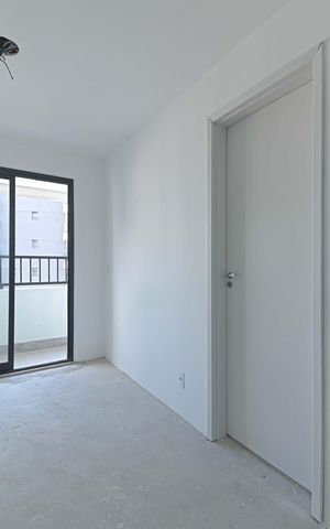 Apartamento à venda com 27m², 1 quarto e sem vaga Apartamento à venda com 27m², 1 quarto e sem vagaSala - Cozinha Integrada