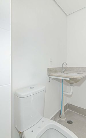 Apartamento à venda com 27m², 1 quarto e sem vaga Apartamento à venda com 27m², 1 quarto e sem vagaBanheiro