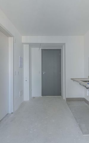 Apartamento à venda com 27m², 1 quarto e sem vaga Apartamento à venda com 27m², 1 quarto e sem vagaSala - Cozinha Integrada