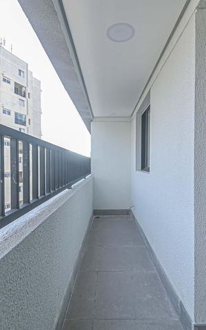 Apartamento à venda com 27m², 1 quarto e sem vaga Apartamento à venda com 27m², 1 quarto e sem vagaVaranda