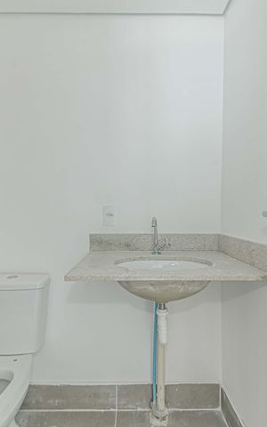 Apartamento à venda com 27m², 1 quarto e sem vaga Apartamento à venda com 27m², 1 quarto e sem vagaBanheiro