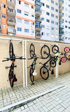 Apartamento para alugar com 45m², 2 quartos e 1 vaga Apartamento para alugar com 45m², 2 quartos e 1 vagaBicicletário