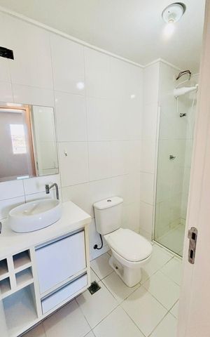 Apartamento para alugar com 54m², 2 quartos e 1 vaga Apartamento para alugar com 54m², 2 quartos e 1 vagaBanheiro
