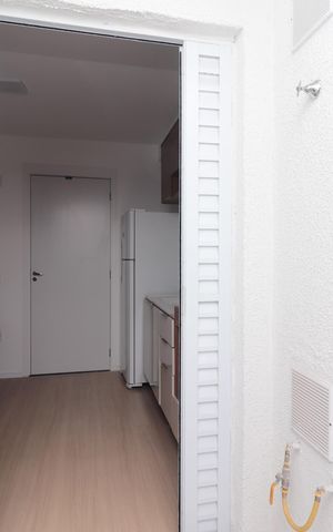 Apartamento para alugar com 28m², 2 quartos e sem vagaVaranda da Sala/Cozinha