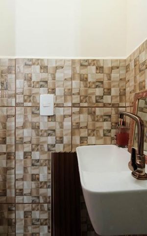 Casa de condomínio à venda com 70m², 2 quartos e 1 vagaLavabo