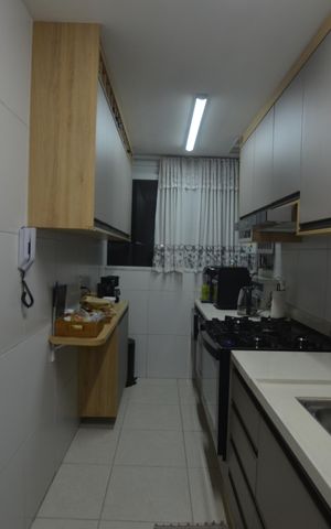 Apartamento à venda com 120m², 2 quartos e 1 vagaCozinha e Área de Serviço