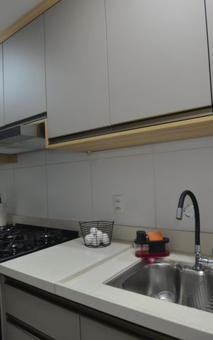 Apartamento à venda com 120m², 2 quartos e 1 vagaCozinha 