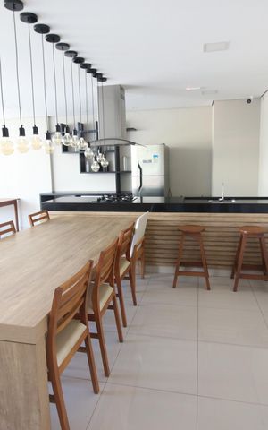 Apartamento para alugar com 50m², 2 quartos e 1 vagaÁrea comum - Espaço gourmet
