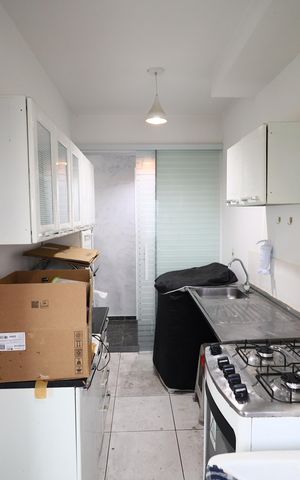 Apartamento para alugar com 50m², 2 quartos e 1 vagaCozinha e Área de Serviço
