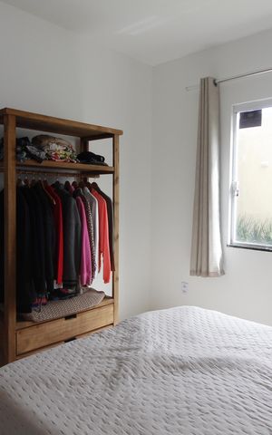 Casa de condomínio para alugar com 50m², 2 quartos e 1 vagaQuarto 1