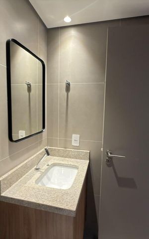 Apartamento para alugar com 45m², 2 quartos e sem vaga Apartamento para alugar com 45m², 2 quartos e sem vagaBanheiro 02