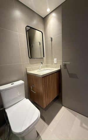 Apartamento para alugar com 45m², 2 quartos e sem vaga Apartamento para alugar com 45m², 2 quartos e sem vagaBanheiro 02