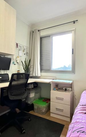 Apartamento à venda com 97m², 3 quartos e 1 vagaQuarto 2