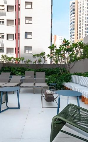 Apartamento à venda com 41m², 1 quarto e sem vaga Apartamento à venda com 41m², 1 quarto e sem vagaPiscina