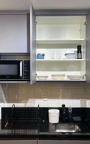 Studio para alugar com 25m², 1 quarto e sem vagaCozinha
