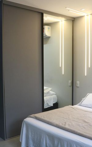 Studio para alugar com 25m², 1 quarto e sem vagaQuarto