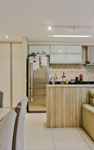 Apartamento à venda com 65m², 2 quartos e 1 vagaSala