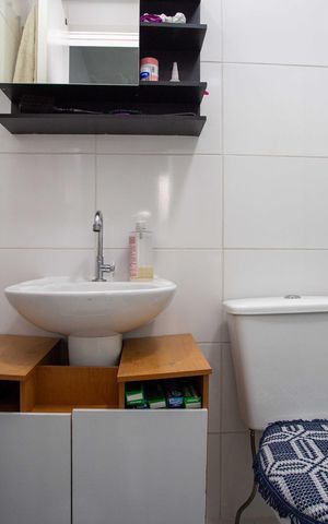 Apartamento à venda com 43m², 2 quartos e sem vagaBanheiro