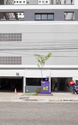 Apartamento à venda com 43m², 2 quartos e sem vagaFachada e portaria