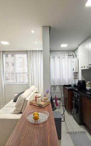 Apartamento para alugar com 44m², 2 quartos e sem vaga Apartamento para alugar com 44m², 2 quartos e sem vagaSala