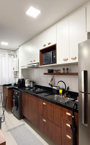 Apartamento para alugar com 44m², 2 quartos e sem vaga Apartamento para alugar com 44m², 2 quartos e sem vagaCozinha