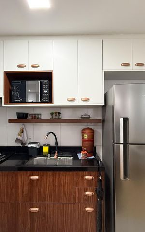Apartamento para alugar com 44m², 2 quartos e sem vaga Apartamento para alugar com 44m², 2 quartos e sem vagaCozinha