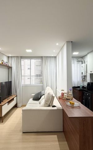 Apartamento para alugar com 44m², 2 quartos e sem vaga Apartamento para alugar com 44m², 2 quartos e sem vagaSala