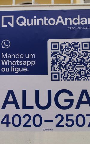 Casa para alugar com 100m², 2 quartos e 1 vagaPlaquinha