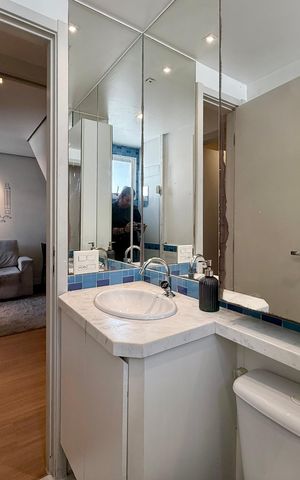 Apartamento para alugar com 117m², 2 quartos e 1 vaga Apartamento para alugar com 117m², 2 quartos e 1 vagaBanheiro Social