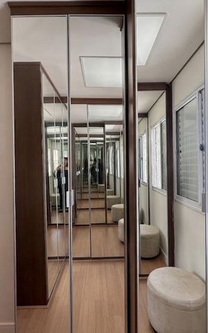 Apartamento para alugar com 117m², 2 quartos e 1 vaga Apartamento para alugar com 117m², 2 quartos e 1 vagaCloset Suíte