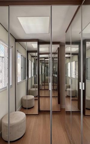 Apartamento para alugar com 117m², 2 quartos e 1 vaga Apartamento para alugar com 117m², 2 quartos e 1 vagaCloset Suíte