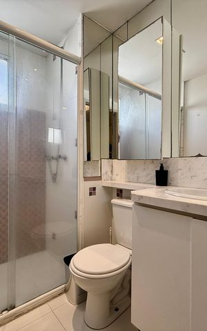 Apartamento para alugar com 117m², 2 quartos e 1 vaga Apartamento para alugar com 117m², 2 quartos e 1 vagaBanheiro Suíte