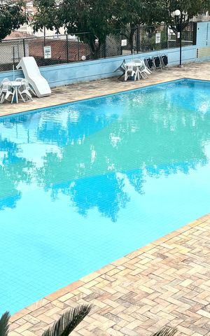 Apartamento para alugar com 48m², 2 quartos e 1 vaga Apartamento para alugar com 48m², 2 quartos e 1 vagaÁrea comum - Piscina