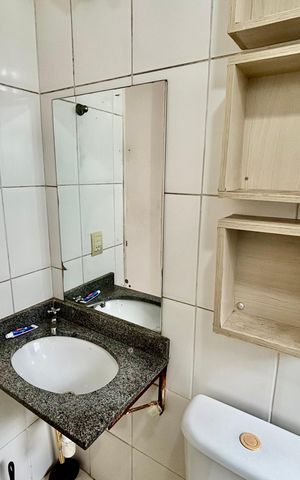 Apartamento para alugar com 48m², 2 quartos e 1 vaga Apartamento para alugar com 48m², 2 quartos e 1 vagaBanheiro