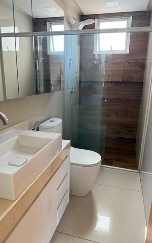 Apartamento à venda com 93m², 3 quartos e 2 vagasBanheiro