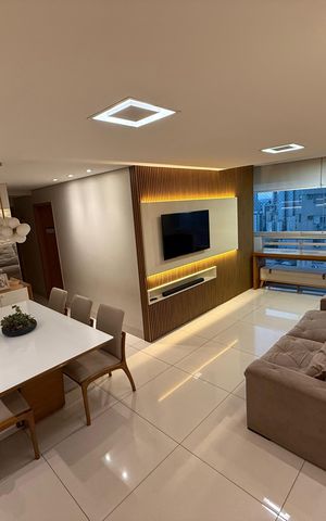 Apartamento à venda com 93m², 3 quartos e 2 vagasSala