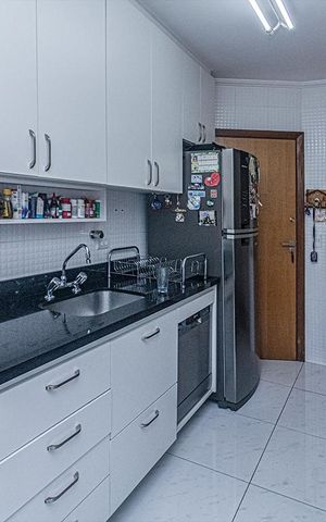 Apartamento à venda com 104m², 3 quartos e 2 vagas Apartamento à venda com 104m², 3 quartos e 2 vagascozinha_3