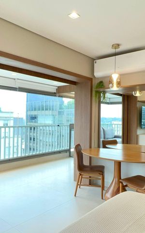 Apartamento para alugar com 45m², 1 quarto e sem vaga Apartamento para alugar com 45m², 1 quarto e sem vagaStudio