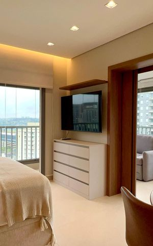 Apartamento para alugar com 45m², 1 quarto e sem vaga Apartamento para alugar com 45m², 1 quarto e sem vagaStudio