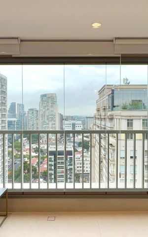 Apartamento para alugar com 45m², 1 quarto e sem vaga Apartamento para alugar com 45m², 1 quarto e sem vagaVaranda