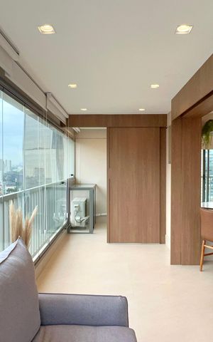Apartamento para alugar com 45m², 1 quarto e sem vaga Apartamento para alugar com 45m², 1 quarto e sem vagaVaranda