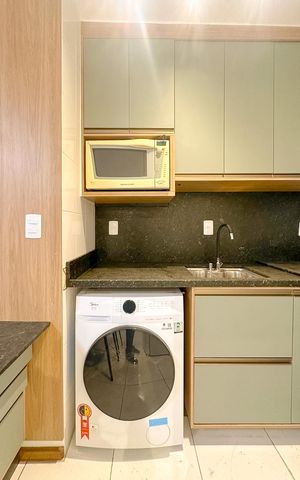 Apartamento para alugar com 55m², 1 quarto e 1 vagaCozinha