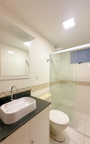 Apartamento para alugar com 55m², 1 quarto e 1 vagaBanheiro