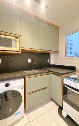 Apartamento para alugar com 55m², 1 quarto e 1 vagaCozinha