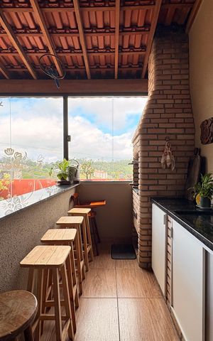Casa à venda com 203m², 2 quartos e 2 vagas Casa à venda com 203m², 2 quartos e 2 vagasÁrea gourmet